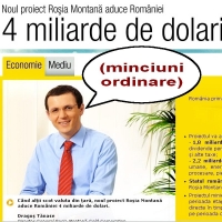 Rosia Montana Gold Corporation arunca pe piata minciuni aurite