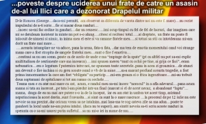 ... poveste despre uciderea unui frate