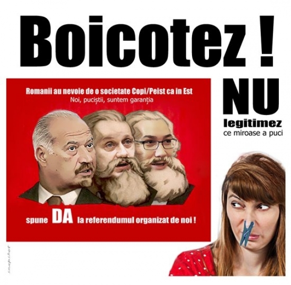 s-a inteles, BOICOTAM, NU VOTAM!
