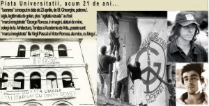Piata Universitatii, acum 22 de ani ...