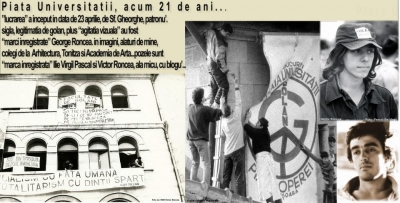 Piata Universitatii, acum 22 de ani ...