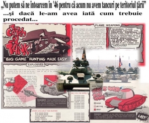 "Nu putem sa ne intoarcem in '46 pentru ca acum nu avem tancuri pe teritoriul tarii."