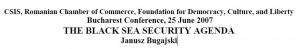 The Black Sea Security Agenda